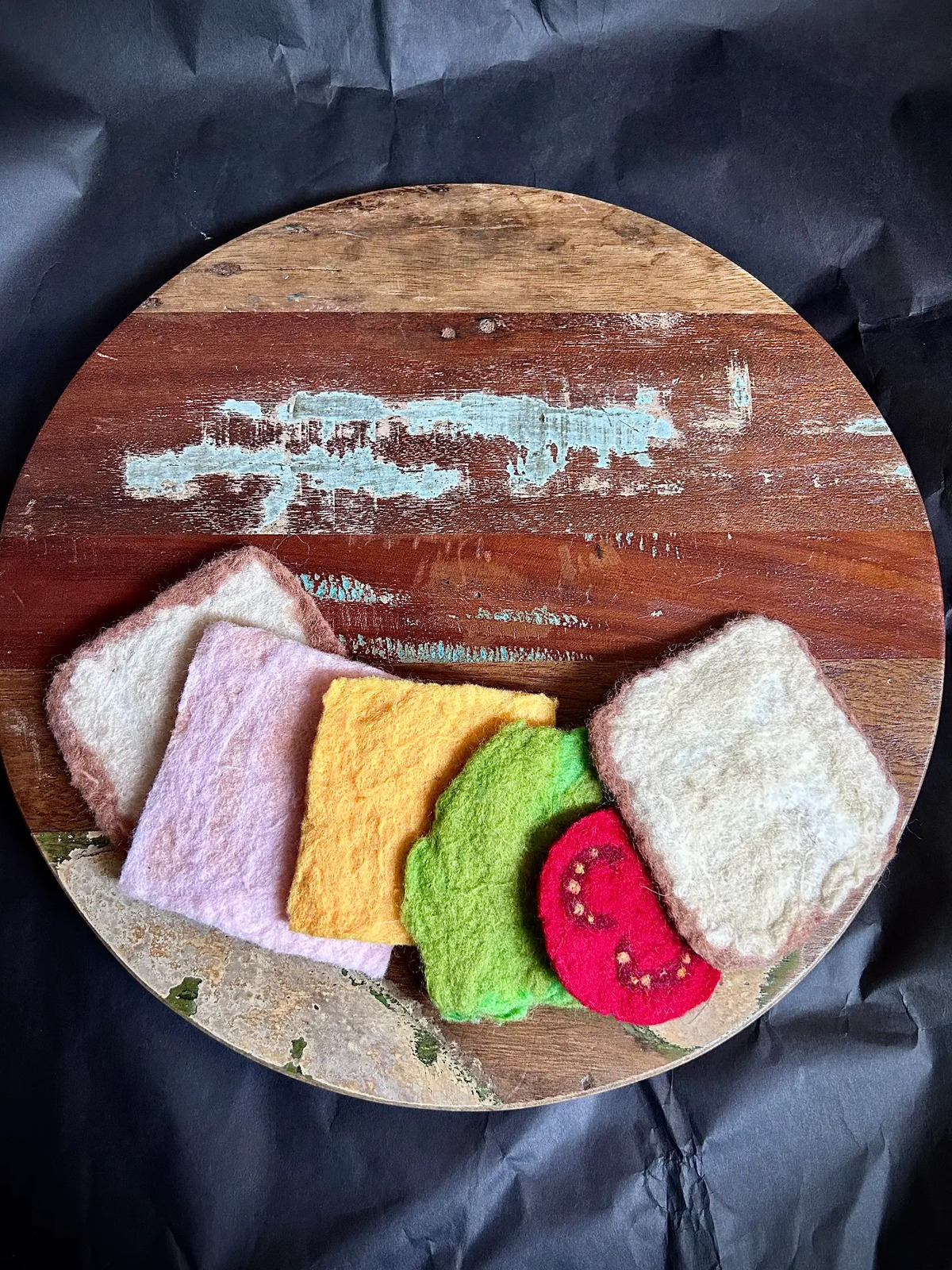 Hand-felted wool artwork by The Felted Fairy — Available