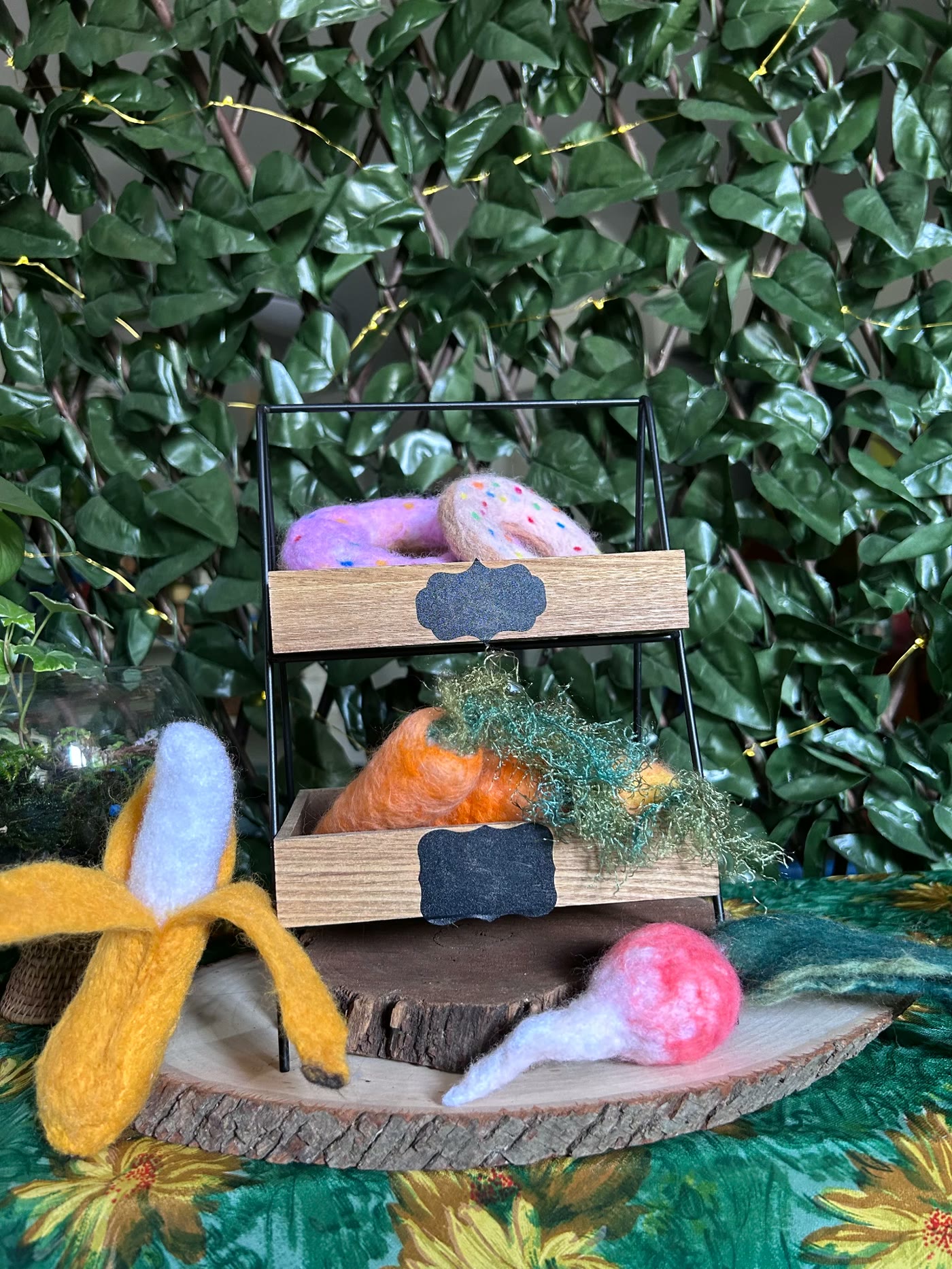 Hand-felted wool artwork by The Felted Fairy — Previously Sold