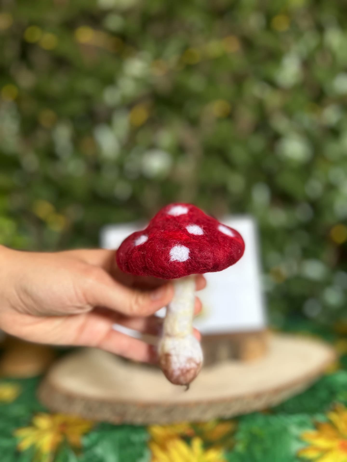 Hand-felted wool artwork by The Felted Fairy — Previously Sold